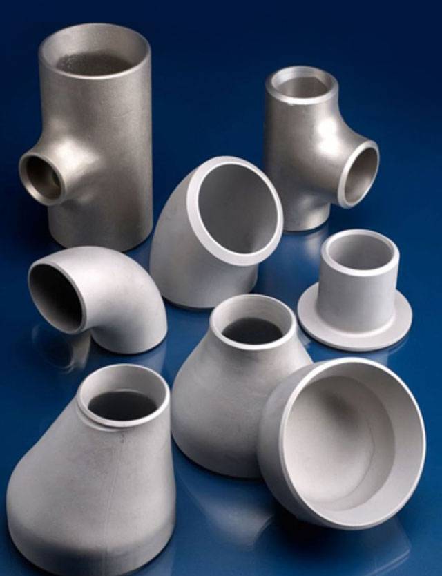 Buttweld Fittings Stainless steel butt weld pipe fittings in various sizes and shapes